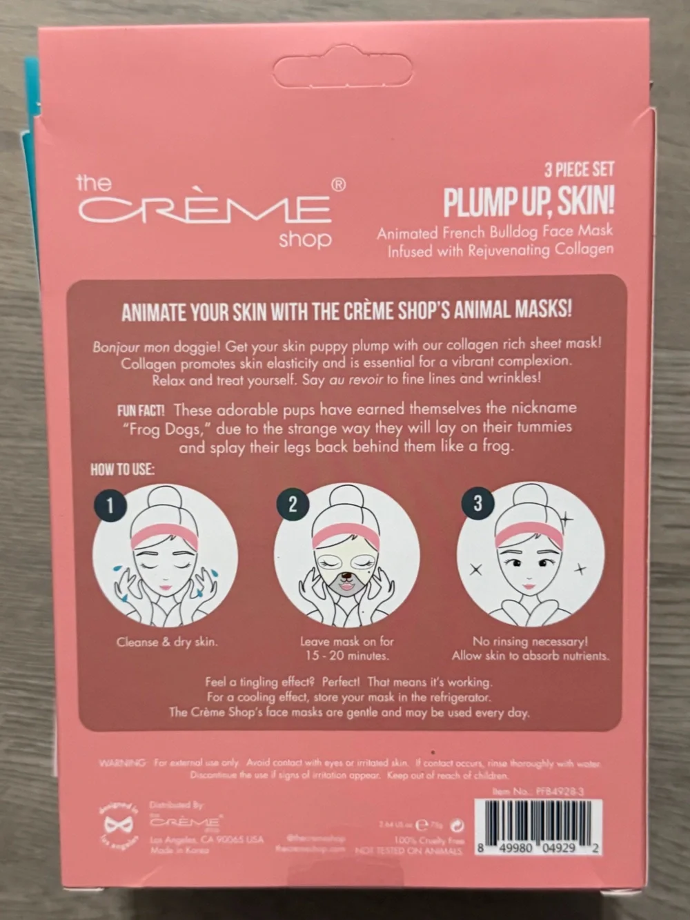 The Crème Shop Skincare Bundle - Blemish Patches & Masks - 3 per box - Vegan